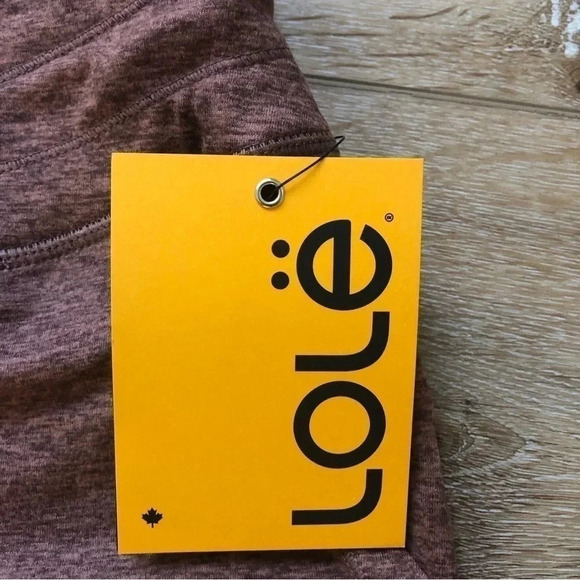 Lole Peppercorn Heather Half Moon Joggers Size XL NWT - Picture 5 of 11